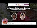 Melawan Kekerasan Seksual (Mengenang Tragedi Mei'98)