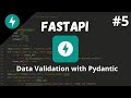 FastAPI Tutorial #5 - Data Validation in FastAPI with Pydantic:Ensuring Clean Input [2024]