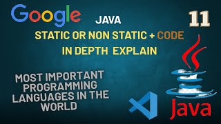 Static vs Non-Static Methods | Java Core Concept Explained code practice interview coding java