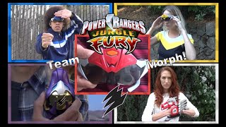 Team Morph (Power Rangers Jungle Fury) *Fan Tribute / Retro Style*