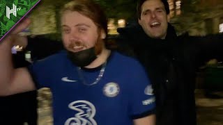 "We'll smash Man City in Istanbul!"- Chelsea fans at Stamford Bridge celebrate reaching the CL final