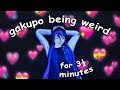 gakupo being weird for 3 minutes straight