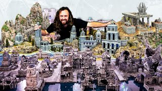 The BIGGEST wargaming board in YouTube History! Amon Hen Lord of the Rings Warhammer Scenery