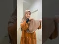 Tutorial hijab Segiempat square look malaysia | ala kak @suciayulestari #Shorts