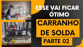 como fazer um carrinho para maquinas de solda!!!