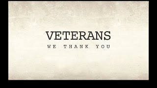 Thank You...a salute all Veterans everywhere