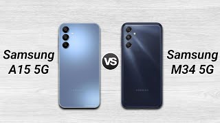 Galaxy A15 5G vs Galaxy M34 5G: Full Comparison ⚡ Which Should You Buy?