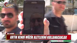 ARTIK KENDİ MÜZİK ALETLERİNİ KULLANACAKLAR