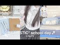 a *REALISTIC* school day in my life 🗒️📓: spend a day at school w me, with friends, stationary pal