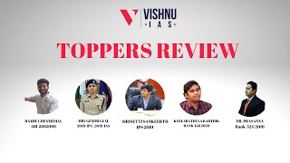 Topper Reviews | VISHNU IAS ACADEMY | UPSC