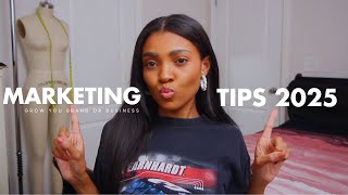 I’m using these TOP marketing strategies to ACTUALLY grow in 2025 ✨