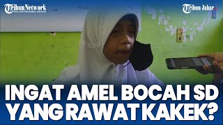 Ingat Amel Bocah SD yang Rawat Kakek di Majalengka? Dia Kini Sudah SMP, Ini Janji Bocah 13 Tahun Itu