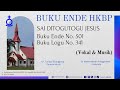 BUKU ENDE HKBP  No. 501 Buku Logu No. 341   SAI DITOGUTOGU JESUS  (Vokal & Musik)