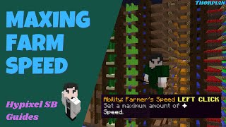 Best Farming Speeds/Strats for all Crops (and why farm design alone may not matter)