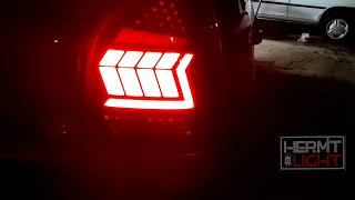 VW gol g3 custom tail lights