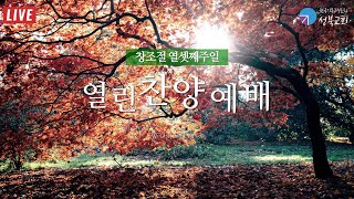 성북교회 | 2023.11.26. 주일 3부예배  LIVE