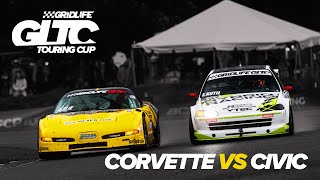 Epic Club Racing Battle | Corvette vs. Civic | GRIDLIFE Touring Cup