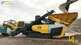 REVERSIBLE IMPACT CRUSHER - Keestrack I4e reversible horizontal Impact Crusher