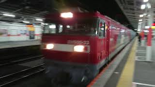 【EH500金太郎牽引トヨタロングパスエクスプレス】 1月21日西国分寺駅 仙貨A109運用 4051レ EH500-33