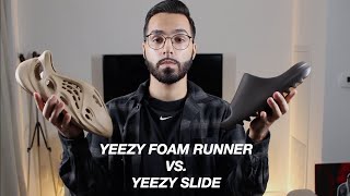 YEEZY FOAM RUNNER VS YEEZY SLIDE