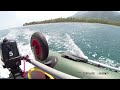 parsun 5 hp on 3.80 m inflatable boat.mov