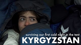 Spending the night in Altyn-Arashan — it got below freezing!  || KYRGYZSTAN EP.4