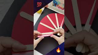 DIY chinese vintage folding hand fan #handfan #diy #chinese #vintage #ytshorts