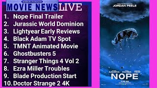 Mirror Domains Movie News LIVE - Nope Final Trailer Shows ALIENS!!