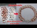 Making silver bracelets with metal rods Hairstyles / PICH Jewelry