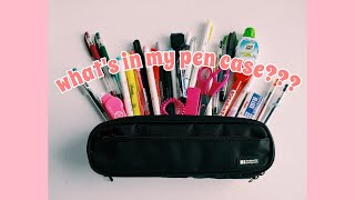 What's In My Pen Case - College/ University Essentials