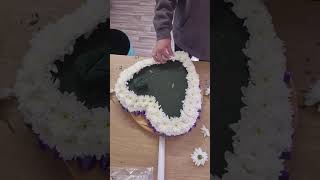 Creating a Funeral Heart Tribute from Start to Finish