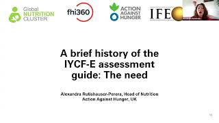 IYCF-E Assessment Guide: Measuring progress to improve practice - English