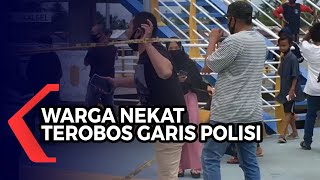 Antusias Tinggi, Pengunjung Nekat Terobos Garis Polisi Jembatan Gantung Pulau Bromo