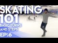 Basic Ice Skating Turns and Steps! | Joel Minas