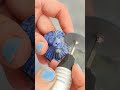 کاروینگ سر شیر از سنگ لاجورد lapis lazuli