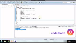 Assignment Operators In Java | Java Tutorials | Coding For Beginners | Code Bode