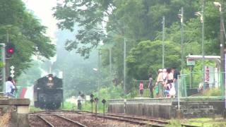 真岡鉄道ＳＬ　梅雨の晴れ間に　2011-6-12.wmv