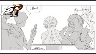 Akechi's a good kisser? [Persona 5 Royal Comic Dub]