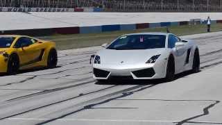 High horsepower cars at the TX2k14 roll race