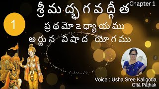 శ్రీమద్భగవద్గీత |అర్జున విషాద యోగము|1వ అధ్యాయము|Srimad Bhagavad Gita|Arjuna Viṣhāda Yogamu|Chapter 1