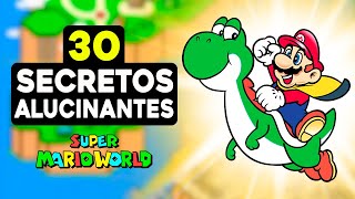 30 Secretos y Curiosidades ALUCINANTES de Super Mario World 🏆