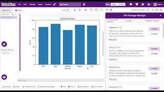 Basic Data Analysis with Pandas| Python Editor | PictoBlox