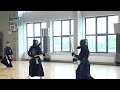 katana sword vs. bayonet kendo vs. jukendo ishu jiai mixed match