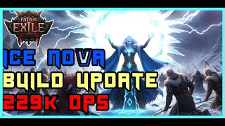 POE2 Ice Nova Insane 229k Max DPS CC Everything (After Patch)