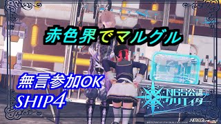 【PSO2NGS】赤色界でマルグル　ship4 公認クリエイター