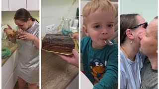 UNPACKING DELICIOUS GOODIES FROM MOTHER-IN-LAW🤤HOW DAD GREETED US❤️ Maria Tyshyk 16/6/25 Part 2