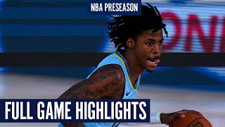 MEMPHIS GRIZZLES vs MINNESOTA TIMBERWOLVES - Full Game Highlights - 2020 NBA Preseason