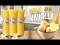 BOLIS DE VAINILLA CREMOSOS 💛receta ECONOMICA para NEGOCIO hielitos de leche🍦