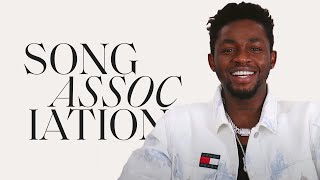 Omah Lay Sings "Attention", Justin Bieber, and Burna Boy in a Game of Song Association | ELLE
