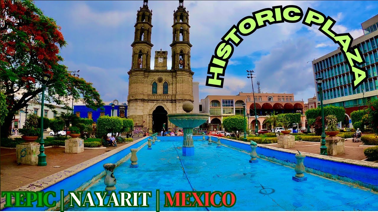 4k Tepic Nayarit Mexico Historic Plaza Principal рџ ірџ ѕ Youtube
